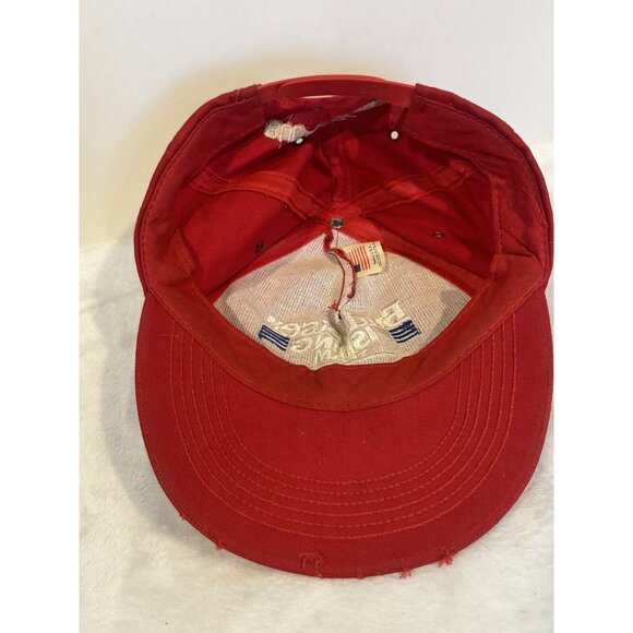 Vintage Budweiser Fishing Team SnapBack Hat Youth Size‎ - Picture 6 of 6